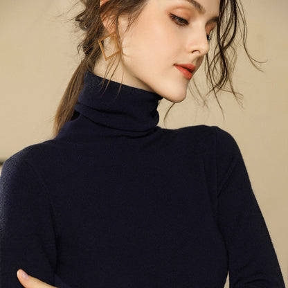 Pull douceur – col haut pour femme