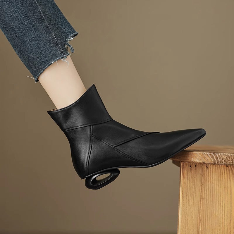 Sublima Chic – Bottines à Talons bloc pour un Style Unique