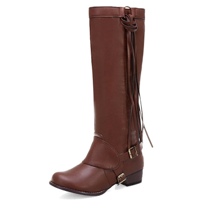 Bottes Bohème Automne-Hiver – Style Frangé pour une Touche Tendance