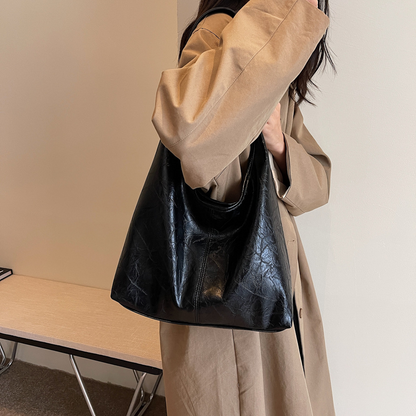 Sac Fourre-Tout Décontracté– Grande Capacité & Pochette Assortie